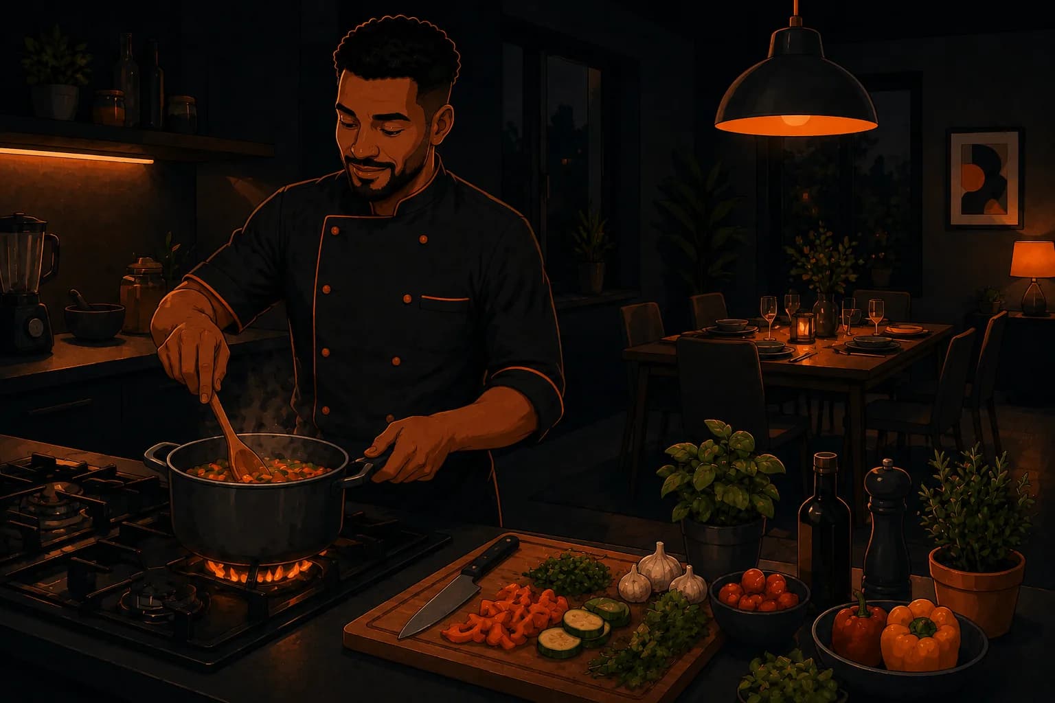 Cuisine à domicile